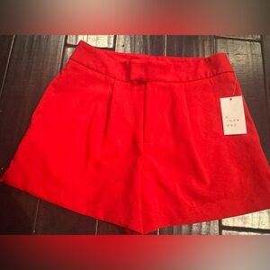 A New Day High Waist Red Shorts